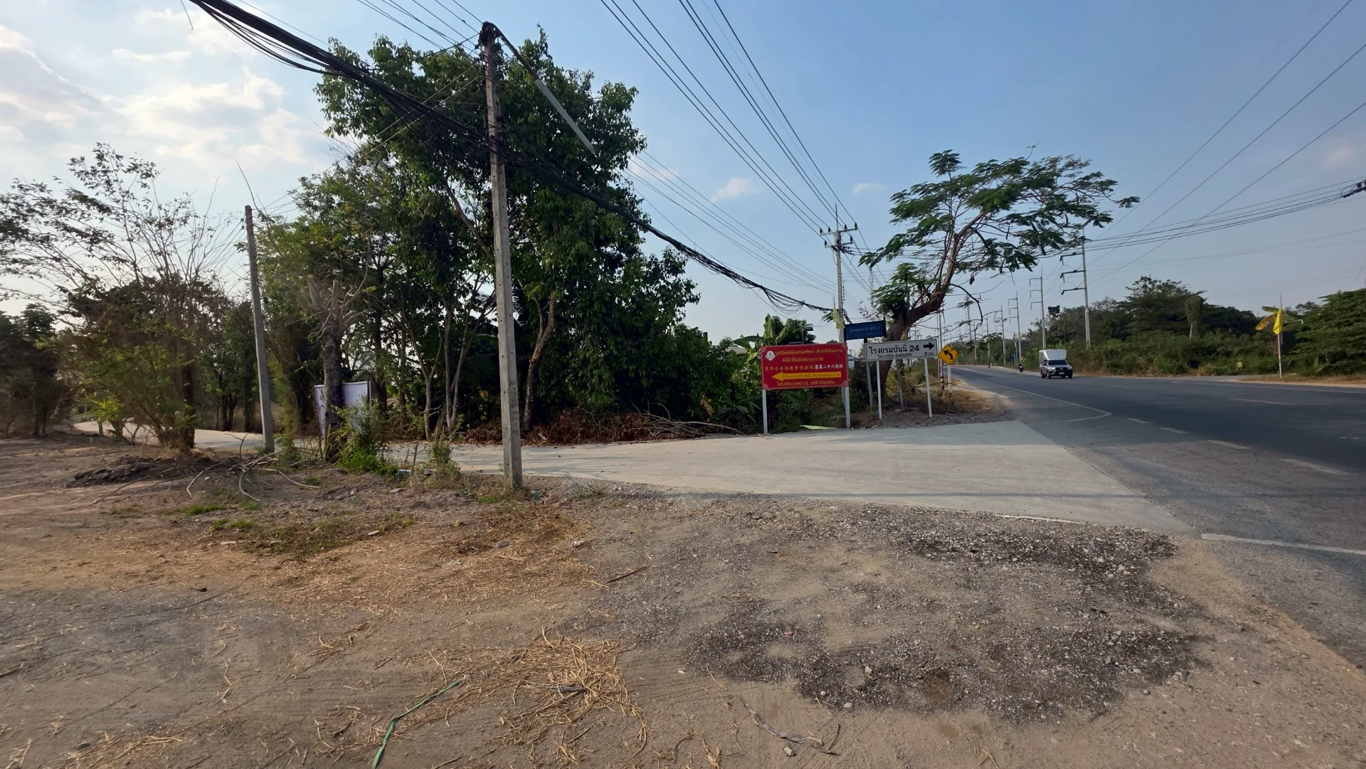 ขายยกแปลง ที่ดินถมแล้ว 15 ไร่ ติดถนนใหญ่โซนหมอนนาง  พนัสนิคม ชลบุรี    ZTK340 - image 6