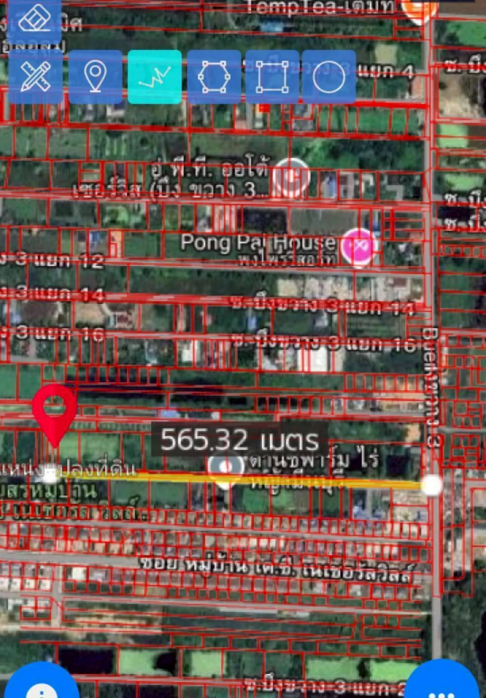 ขายด่วนที่ดิน 200 ตร.วา บึงขวาง3 แยก18 ใกล้โรงเรียนเตรียมอุดมศึกษาพัฒนาการสุวรรณภูมิ มีนบุรี ZT905 - image 5