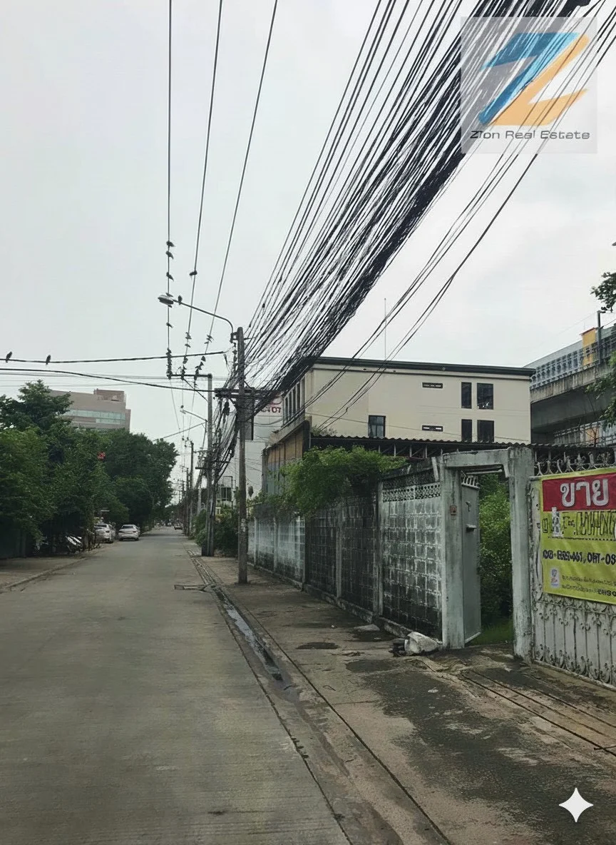 ขายด่วนที่ดิน 167ตารางวา พระราม 9 ซอย46 ตรงข้ามเดอะไนนท์พระราม9 ZJ186 - image 6