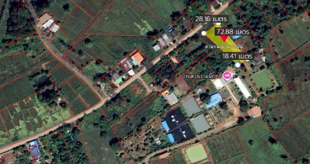 ขายที่ดินติดถนน 1-0-03 ไร่ ซอยวัดป่าเทพวังทอง จุมพล โพนพิสัย หนองคาย ZP207 - image 7