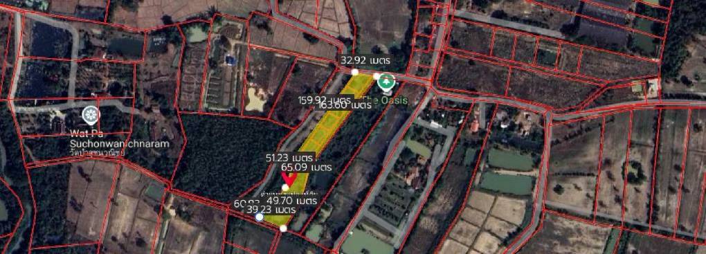 ขายที่ดิน 4-3-54 ไร่ ใกล้วิทยาลัยเกษตรและเทคโนโลยีอุดรธานี กุดสระ เมืองอุดรธานี ZP169 - image 6