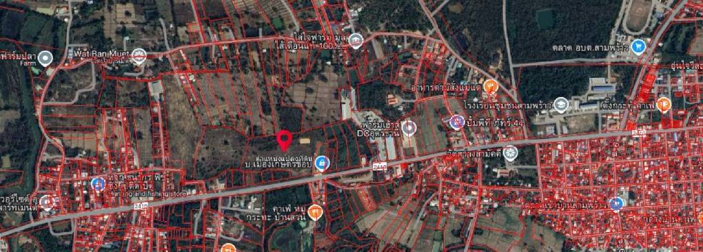 ขายที่ดินติดถนน 24 - 1- 35 ไร่ ใกล้ปั๊ม PT สามพร้าว จ.อุดรธานี ZP164 - image 6