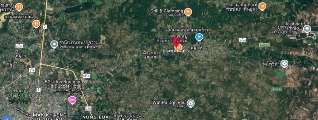 ขายที่ดินติดถนน 24 - 1- 35 ไร่ ใกล้ปั๊ม PT สามพร้าว จ.อุดรธานี ZP164 - image 7