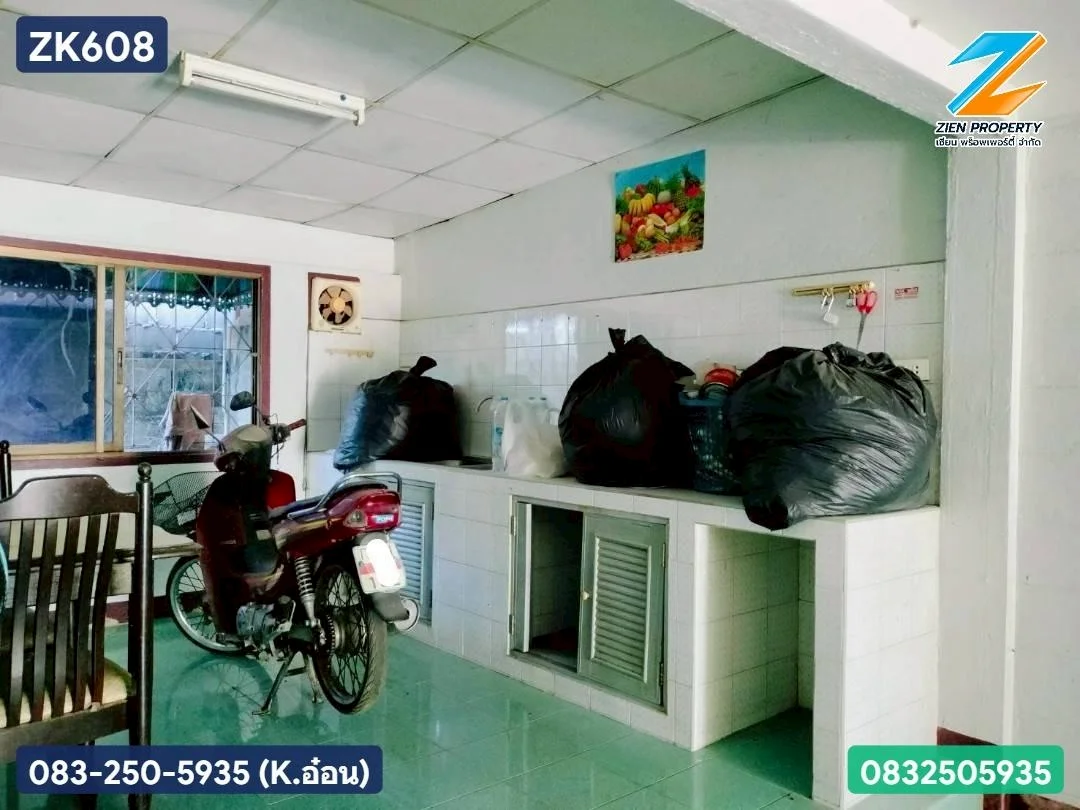 ขายทาวน์เฮ้าส์ 2 ชั้น 30 วา หมู่บ้านการเคหะแห่งชาติ (เฟสล่าง) เมืองนครสวรรค์ ใกล้ตลาดรวยทรัพย์ ใจกลางเมืองนครสวรรค์ ZK608 - image 6