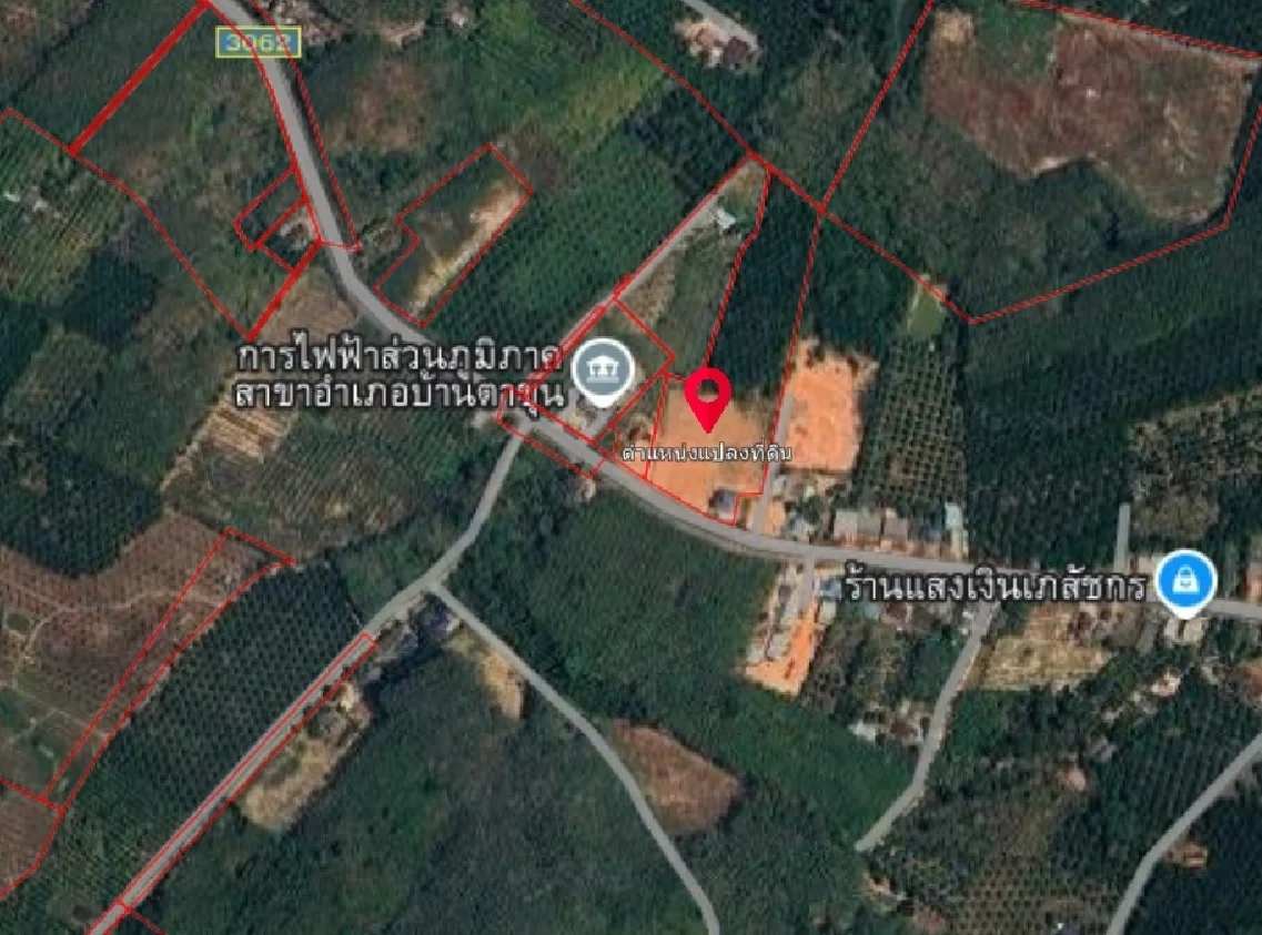 ขายที่ดินถมแล้ว 13-3-86 ไร่ ติดถนน  วิวเขา ใกล้เขื่อนรัชชประภา อ.บ้านตาขุน สุราษฎร์ธานี  ZST208  - image 6