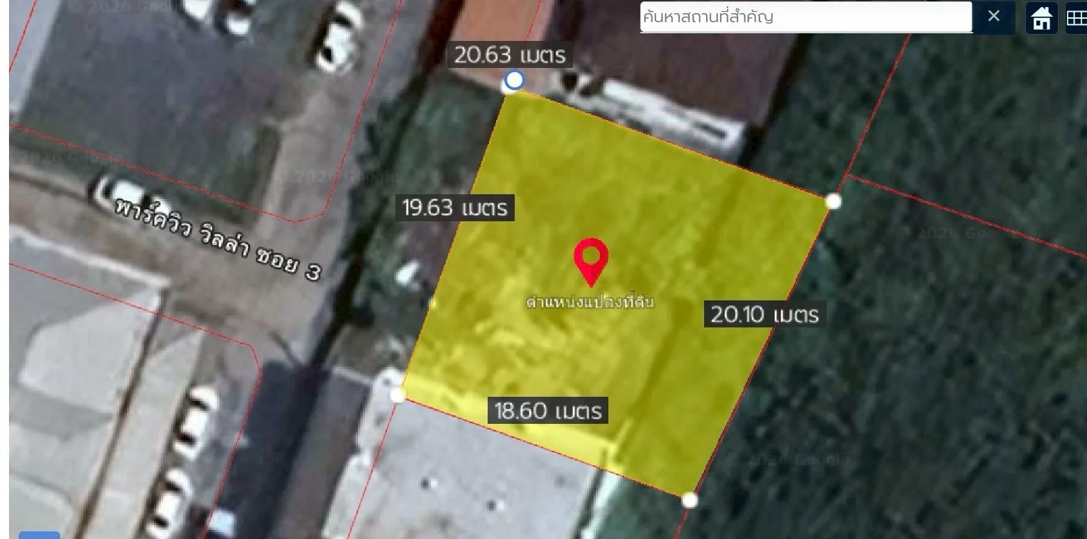 ขายที่ดิน 97วา  ใน มบ.พาร์ควิว-วิลล่า  บางนา-ตราด กม.5  ใกล้เมกะบางนา  บางแก้ว   ZY261  - image 5