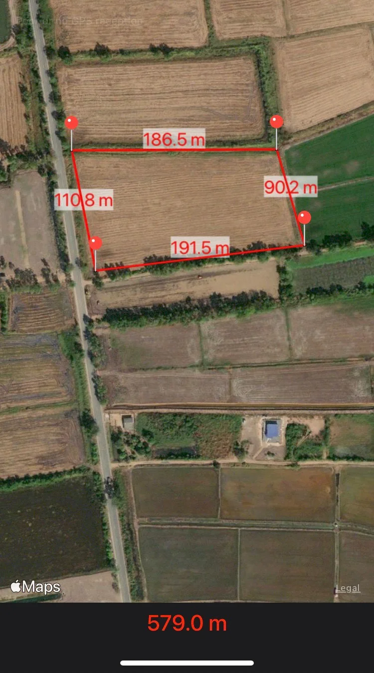 ขายที่ดิน7-3-31 ไร่ คลอง15 หน้าติดถนน หลังติดคลองบางบัวใหญ่ บางปลากด องครักษ์ นครนายก ZY250 - image 9