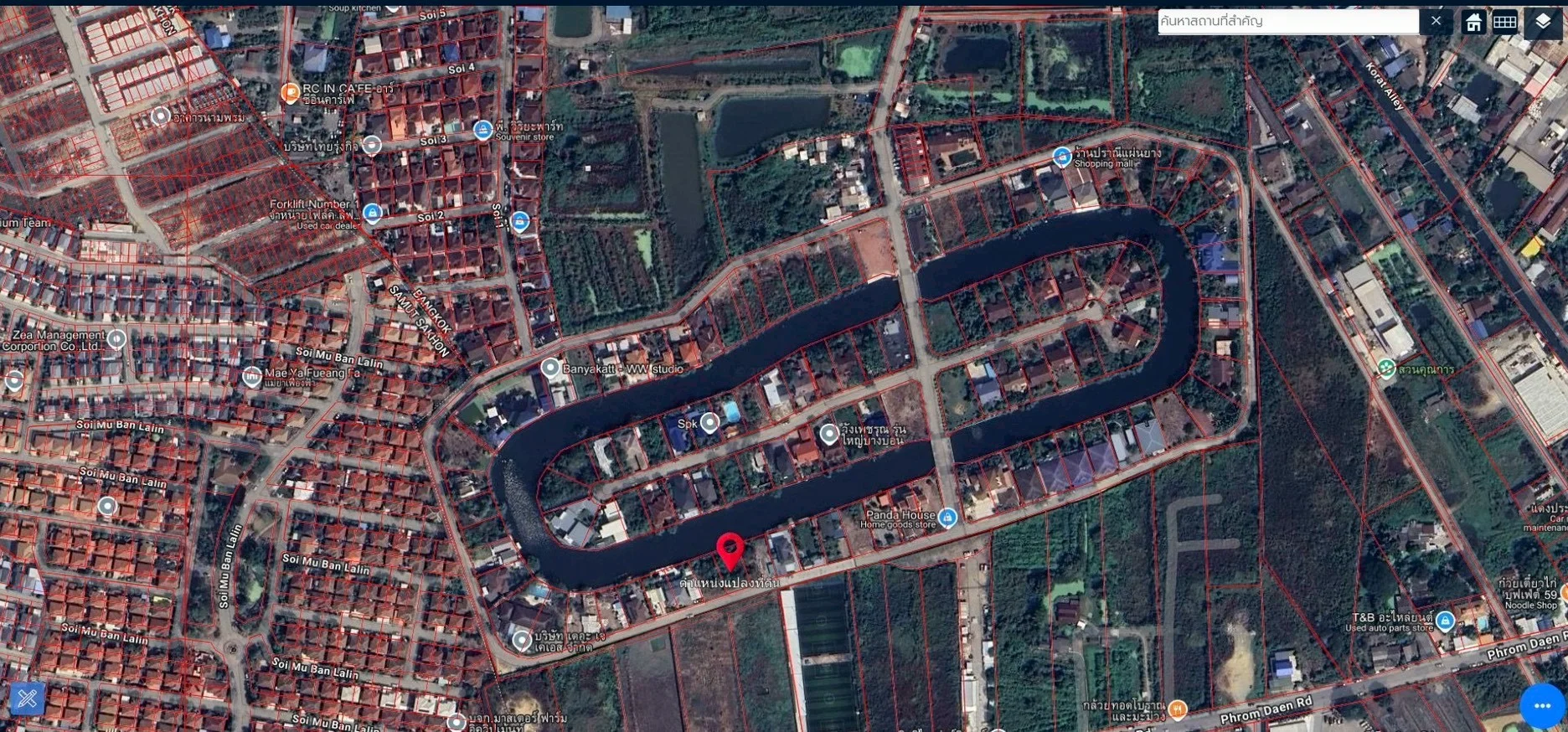 ขายที่ดิน 144.7 ตรว. หมู่บ้านเอกชัยเลควิลล์ ด้านหลังติดน้ำ บรรยากาศดี เหมาะสร้างบ้าน ZN718 - image 4