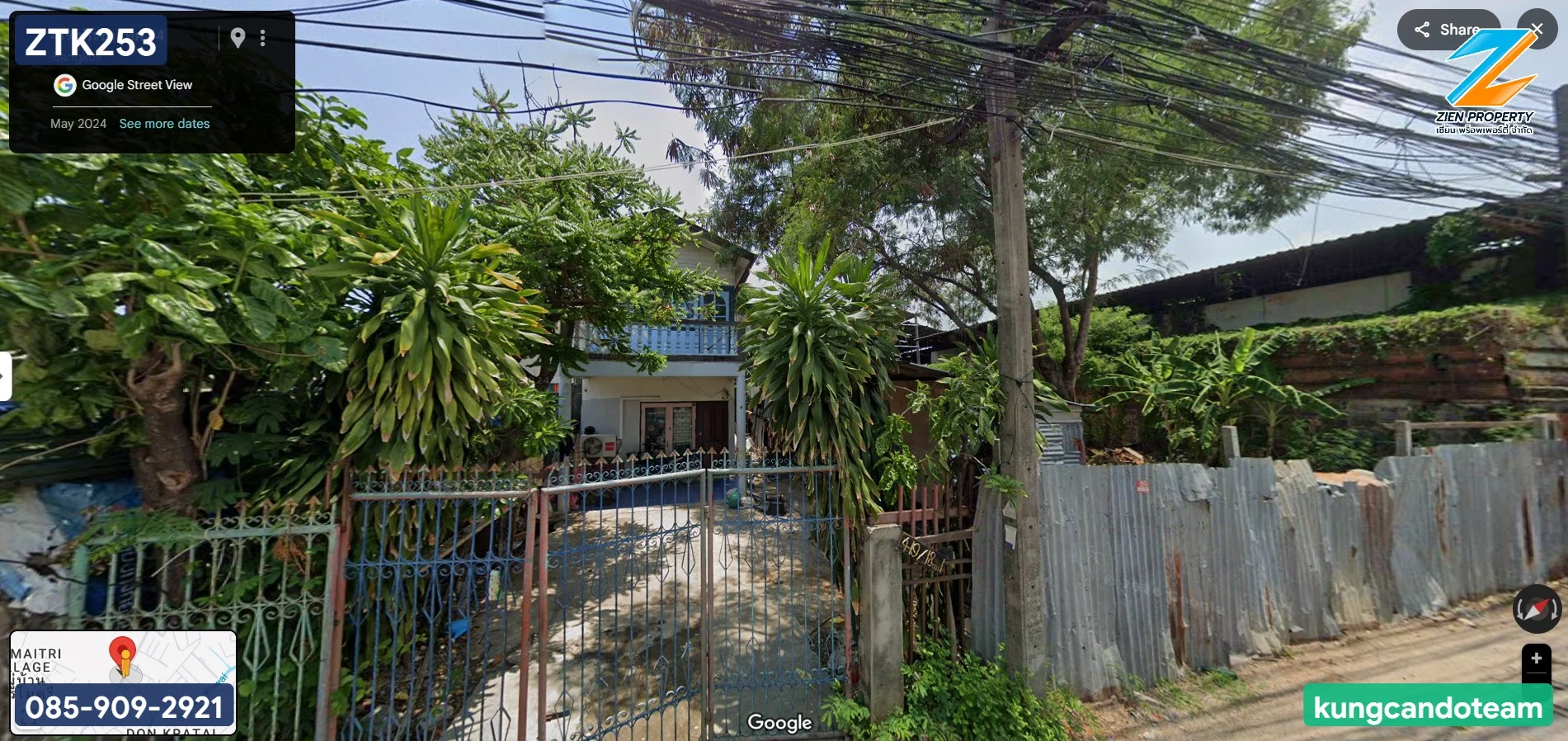 ขายที่ดิน 56 ตร.วา (รวม2แปลง) ทำเลทองย่านทุ่งครุ บางมด ซอยประชาอุทิศ 54 ที่ดินแปลงนี้ตั้งอยู่ในทำเลที่มีศักยภาพสูงในย่านทุ่งครุ บางมด ซอยประชาอุทิศ 54 โดดเด่นด้วยขนาดกะทัดรัดและทำเลที่ตั้งใกล้เคียงกับตลาดประชาอุทิศ 61, โลตัส และ CJ Supermarket - image 10