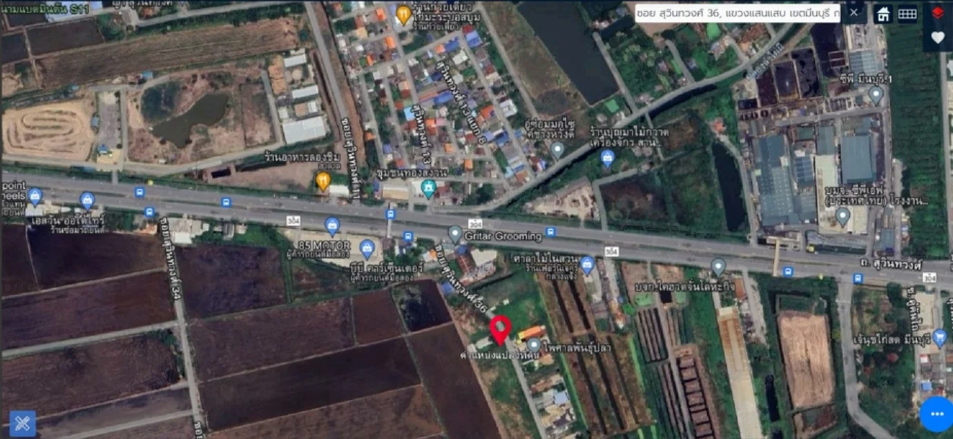 ขายที่ดินสวย 219 ตร.วา สุวินทวงศ์36 เหมาะสร้างบ้าน อพาร์ทเม้นท์ เงียบสงบ บรรยากาศดี - image 9