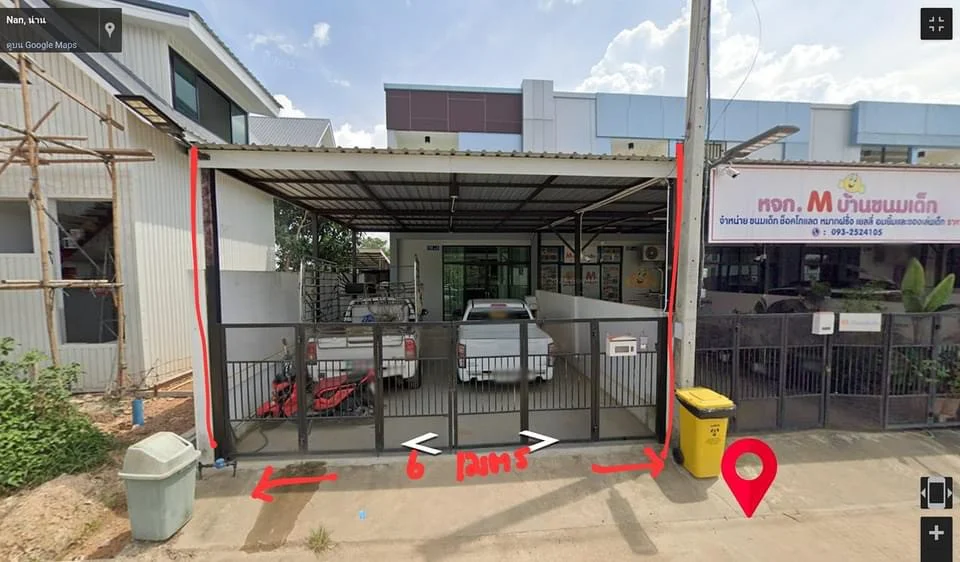 ขายทาวน์โฮม 2 ชั้น เมืองน่าน พร้อมเฟอร์นิเจอร์ บรรยากาศดี เงียบสงบ เพื่อนบ้านเป็นมิตร น้ำไม่ท่วม