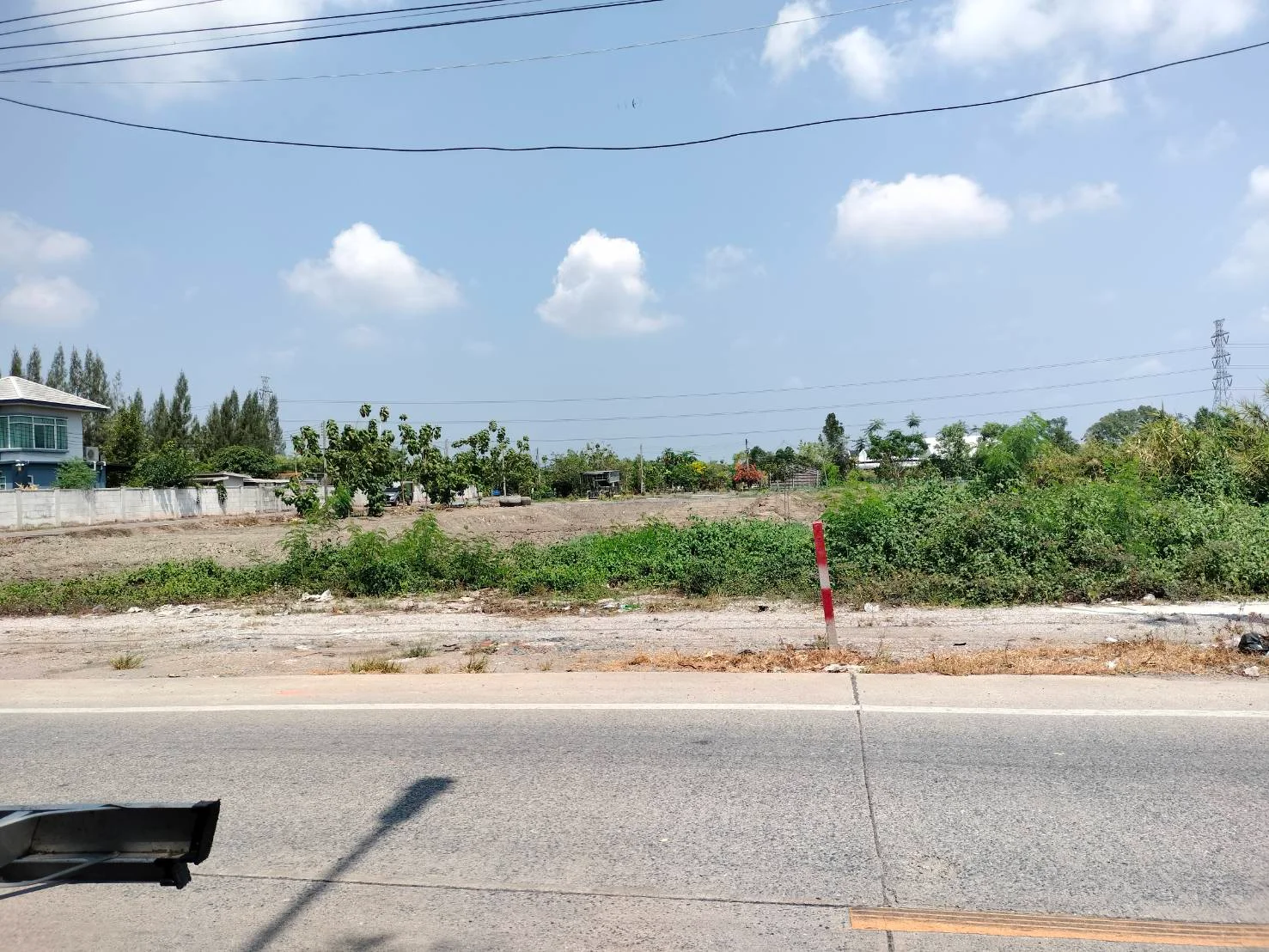 ที่ดินติดถนน 2-3-40 ไร่  2 แปลงติดกัน   ท่าทราย สวนส้ม บ้านเกาะ  เดินทางเข้า-ออก สะดวก  ใกล้ถนนพระราม2 - image 3