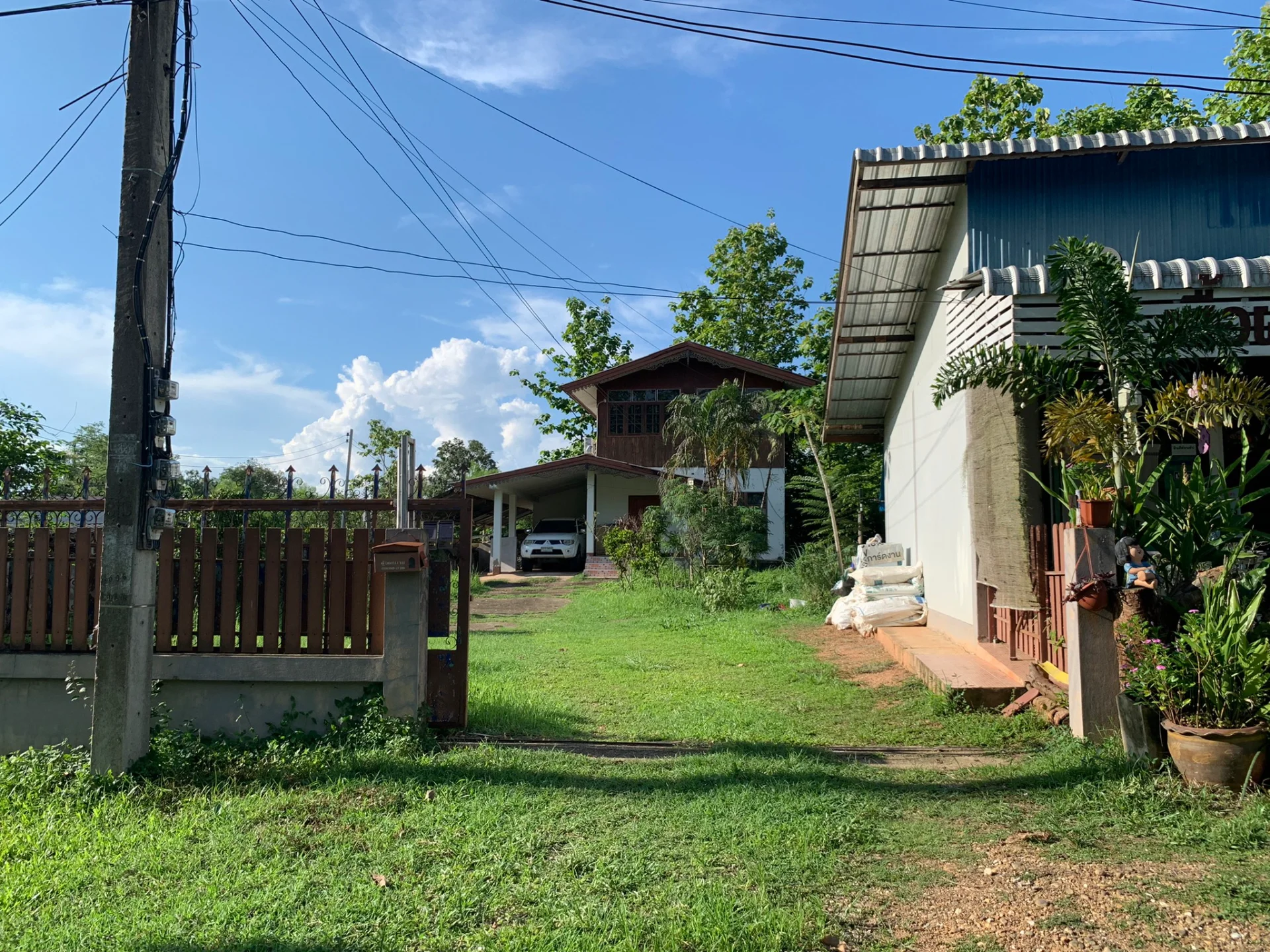 ขายที่ดินพร้อมสิ่งปลูกสร้าง ติดถนนใหญ่ อยู่ในชุมชน ใกล้แหล่งท่องเที่ยวสำคัญ จ.น่าน ทำเลดี ห่างจากวัดศรีมงคล(วัดบ้านก๋ง)  - image 2