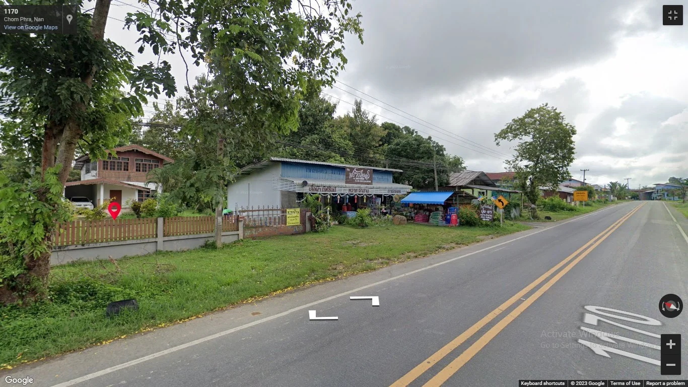 ขายที่ดินพร้อมสิ่งปลูกสร้าง ติดถนนใหญ่ อยู่ในชุมชน ใกล้แหล่งท่องเที่ยวสำคัญ จ.น่าน ทำเลดี ห่างจากวัดศรีมงคล(วัดบ้านก๋ง)  - image 3