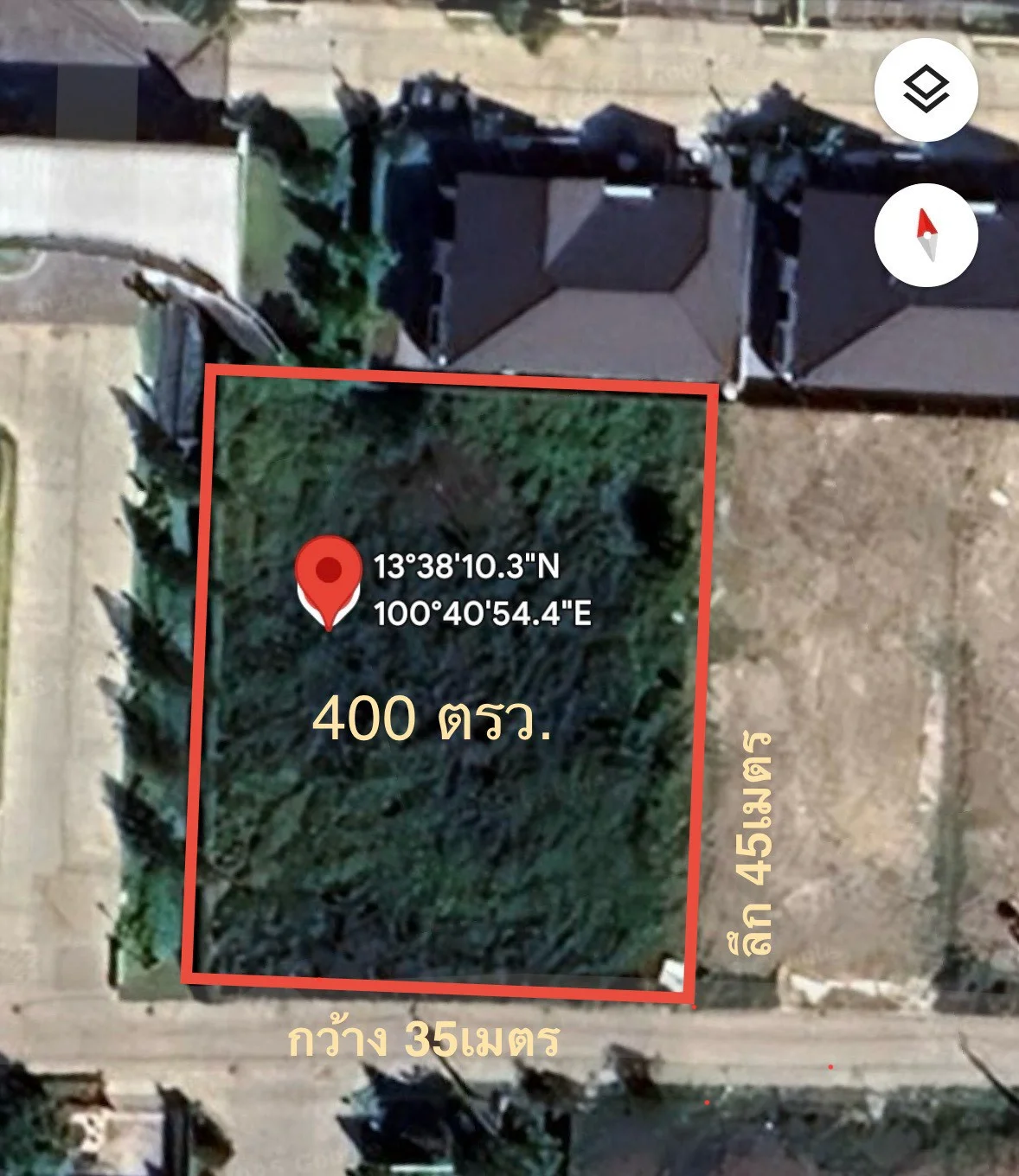 ขายที่ดินสวย 400 วา  บางแก้ว  ซอยหมู่บ้านThe cityบางนา  ใกล้เมกาบางนา   ZY243  - image 6