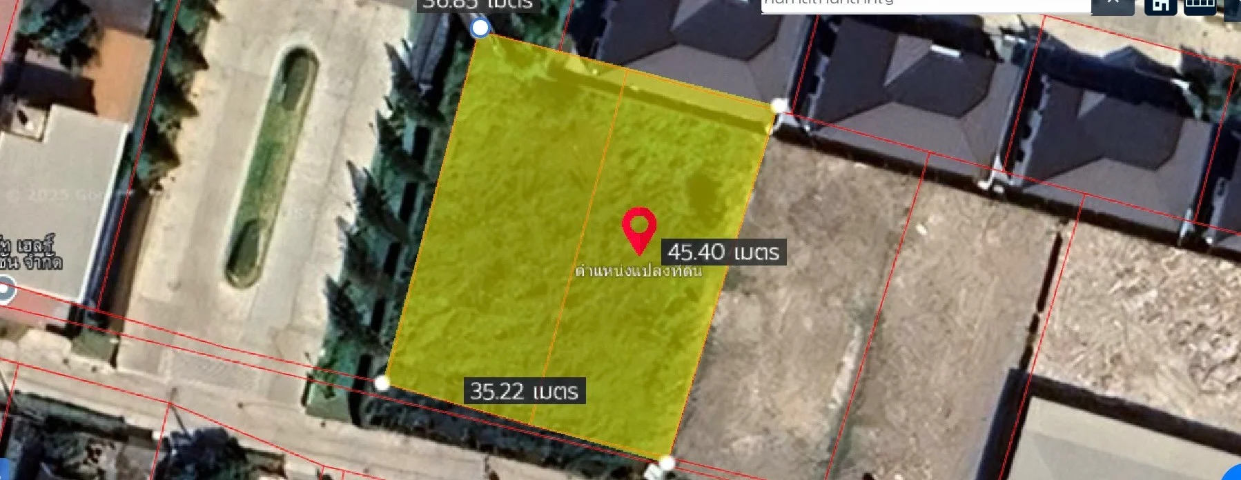 ขายที่ดินสวย 400 วา  บางแก้ว  ซอยหมู่บ้านThe cityบางนา  ใกล้เมกาบางนา   ZY243  - image 7