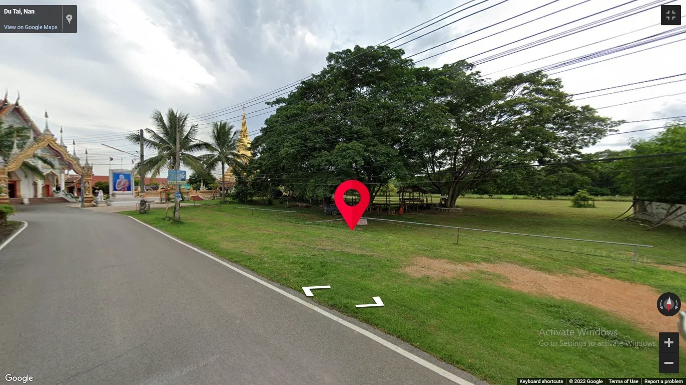 ขายที่ดินพร้อมสิ่งปลูกสร้าง 12 ไร่ หน้าวัดเจดีย์ ดู่ใต้ จ.น่าน ที่สวย ทำเลดี ราคาถูก - image 2