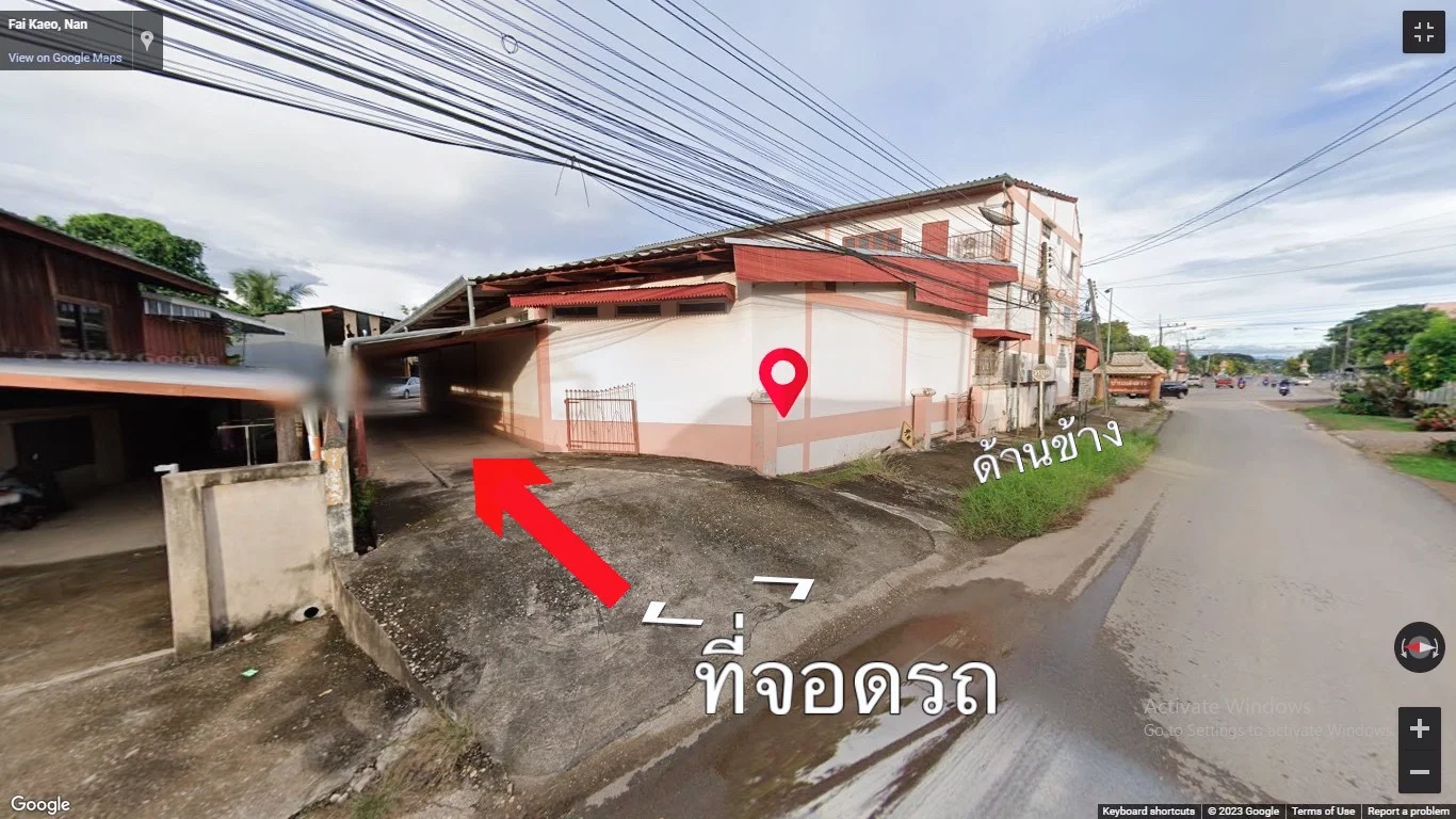 ขายอาคารพาณิชย์ 267 ตรว. 2 ชั้นครึ่ง 7 คูหาครึ่ง พร้อมส่วนต่อเติมด้านหลังและโรงจอดรถ จ.น่าน - image 3