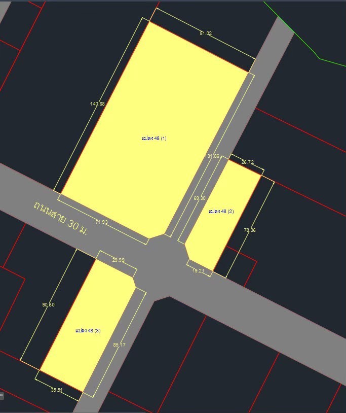 ขายที่ดิน เมืองใหม่เฟส 2 จ.น่าน เนื้อที่ 10 ไร่ อยู่ติดโครงการ 1 ยกแปลง 3 แปลงตรงข้ามกันระหว่าง 4 แยก - image 10