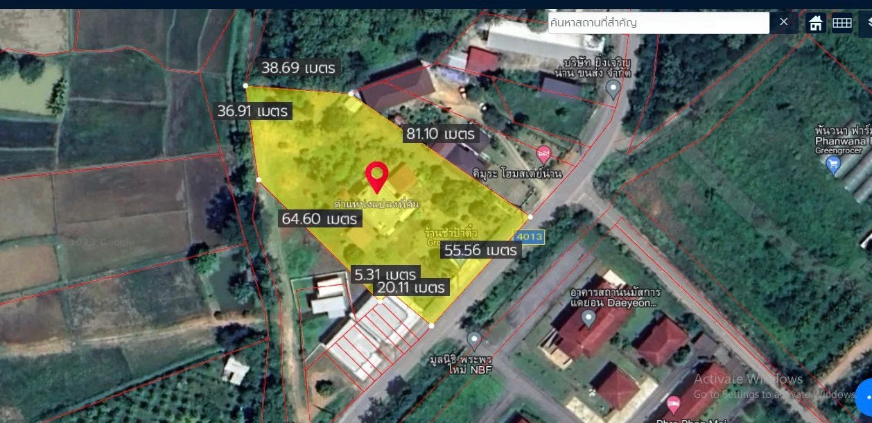 ขายบ้านพร้อมที่ดินเกือบ 3 ไร่ ติดถนน อยู่ใกล้เมืองน่าน 4 ห้องนอน 2 ห้องน้ำ - image 10