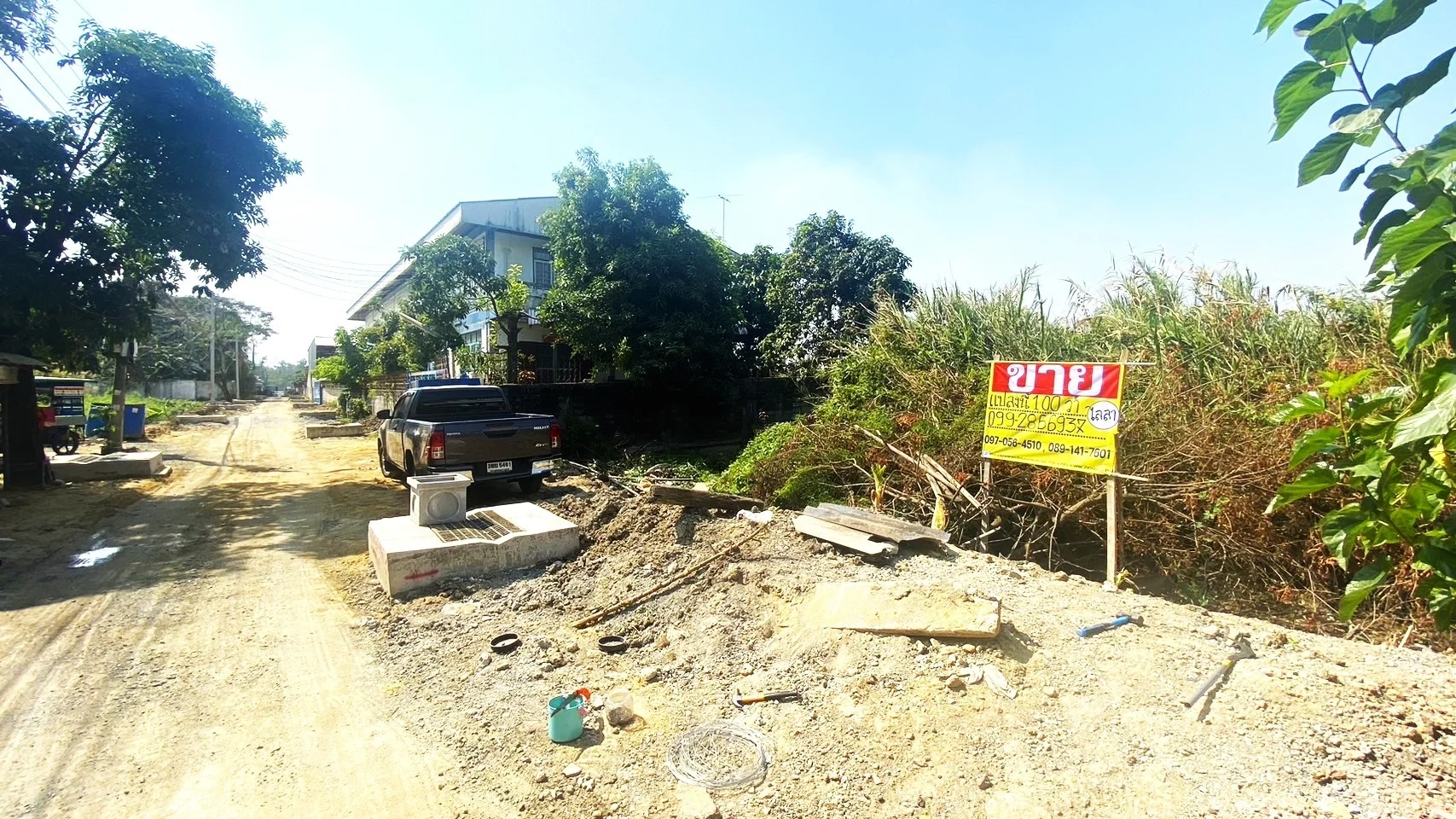 ขายที่ดินหลวงแพ่ง สวย 100 ตารางวา หลวงแพ่งซอย 10 (จิตต์สนธ์) ติดการไฟฟ้าลาดกระบังแขวงทับยาว  - image 2