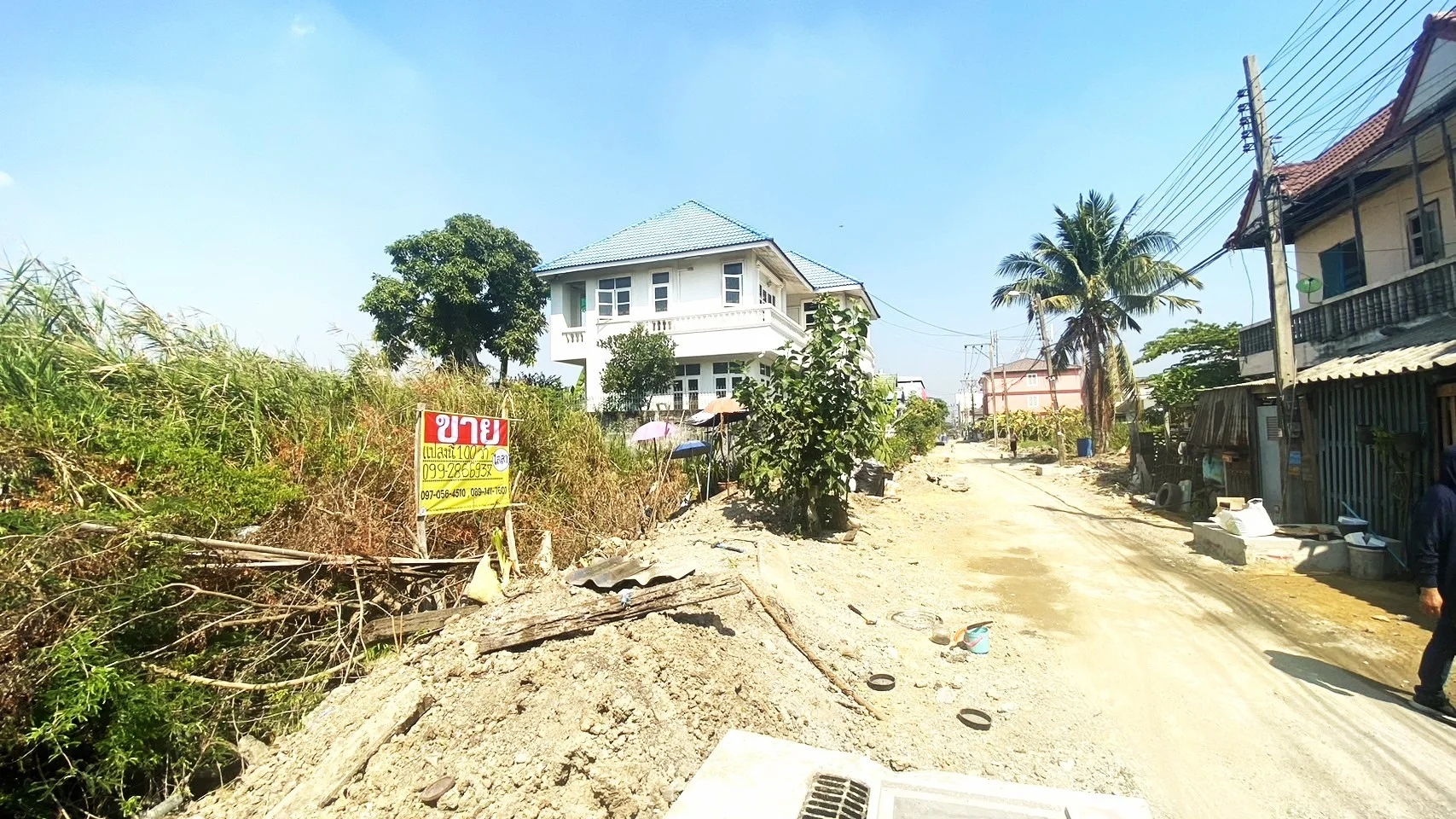 ขายที่ดินหลวงแพ่ง สวย 100 ตารางวา หลวงแพ่งซอย 10 (จิตต์สนธ์) ติดการไฟฟ้าลาดกระบังแขวงทับยาว  - image 3