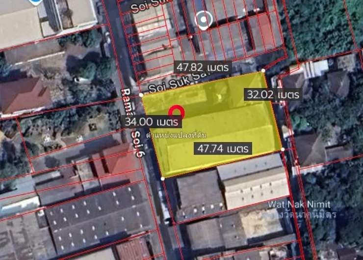 ขายคอร์ดแบดมินตันเก่าพร้อมบ้าน 1 ไร่ 4 ตารางวา พระราม 2 ซอย 6 ราคา 45 ลบ. - image 8