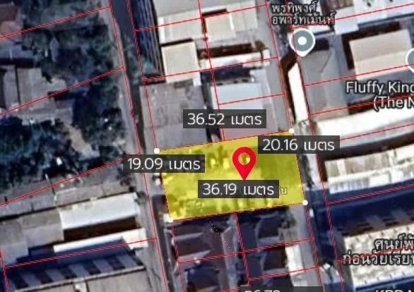 ขายที่ดินทำเลทอง ราคาต่ำกว่าตลาด ติดถนน 2 ด้าน 174 ตารางวา ตารางวาละ 149,000 บาท ซอยศิริถาวร พระราม 9 ราคา 25.9 ลบ. - image 5