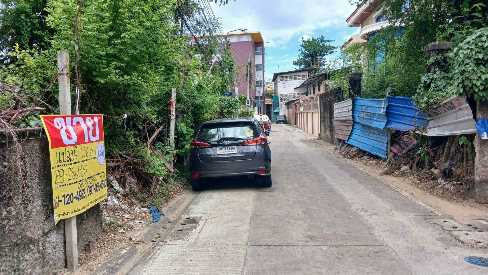 ขายที่ดินเปล่า ติดถนน 2 ด้าน 128 ตารางวา ตารางวาละ 100,000 บาท ซอยราษฎร์บูรณะ 16 ทะลุซอยสุขสวัสดิ์ 25 ราคา 12.8 ลบ.