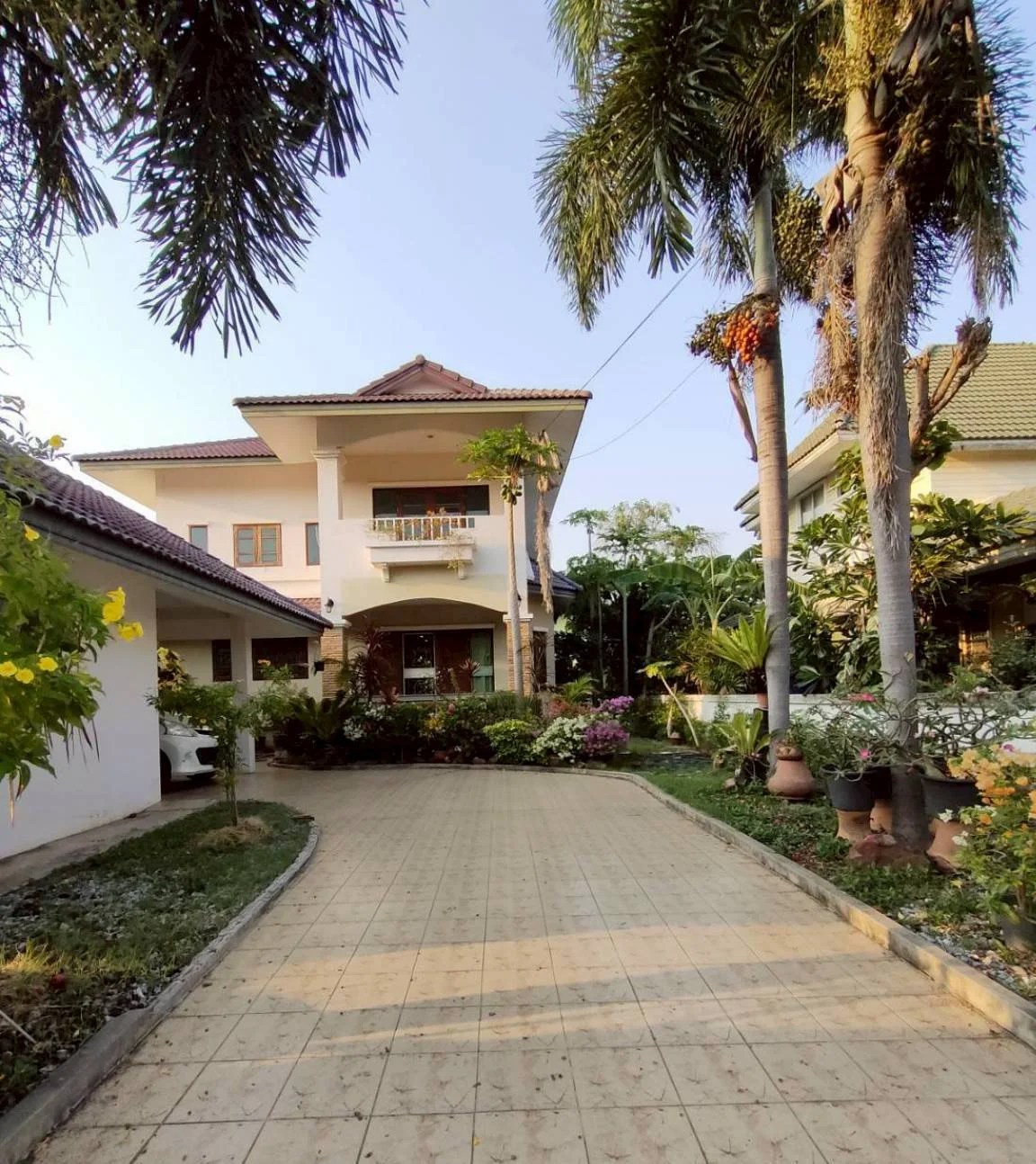 ขายบ้านเดี่ยว 2 ชั้น  102วา หมู่บ้านสวนปาล์ม โซนเลควิว  ถนนสหกรณ์   เมืองสมุทรสาคร   - image 2