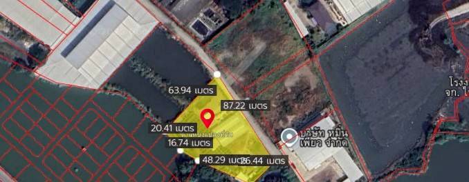 ✨ขาย/เช่า ที่ดินถมแล้วแปลงสวย ขนาด 2 ไร่ 1 งาน 48 ตารางวา พื้นที่สีม่วง เหมาะสร้างโกดังหรือโรงงาน - image 6