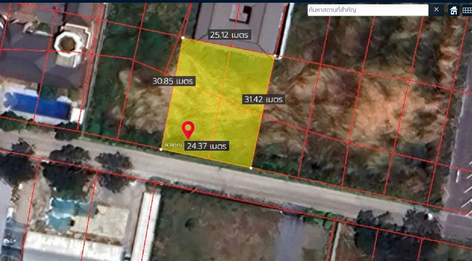 ขายที่ดินบางแก้ว บางนา กม.7 สวยมากๆ ทำเลดี 189 ตร.วา ใกล้เมกาบางนา รูปแปลงสี่เหลี่ยมสวย - image 8