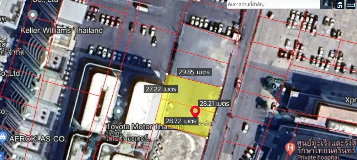 ขายที่ดินบางนาสวยมากๆ บางนา กม.3 ทำเลทอง 202 ตร.วา ใกล้ รพ.ไทยนครินทร์ ถมแล้ว รูปแปลงสี่เหลี่ยมสวย - image 8