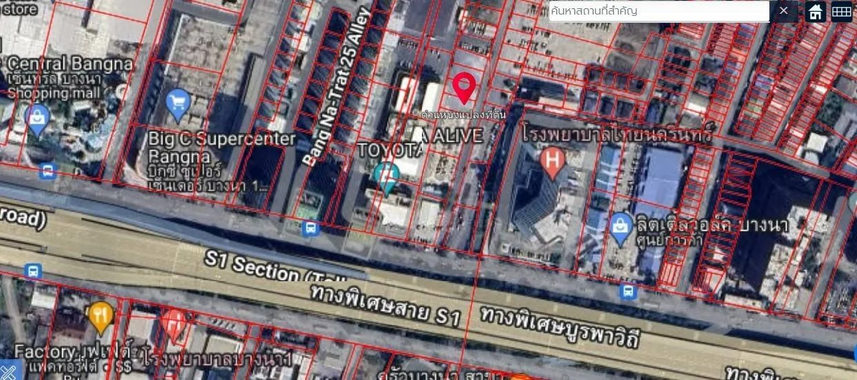 ขายที่ดินบางนาสวยมากๆ บางนา กม.3 ทำเลทอง 202 ตร.วา ใกล้ รพ.ไทยนครินทร์ ถมแล้ว รูปแปลงสี่เหลี่ยมสวย - image 9