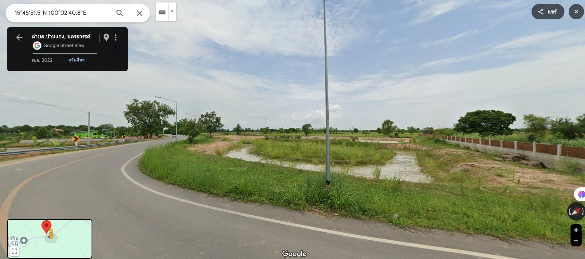 ที่ดินผังเมืองสีชมพู 5-2-24 ไร่ ทำเลทอง ต.บ้านแก่ง อ.เมืองนครสวรรค์ - image 2