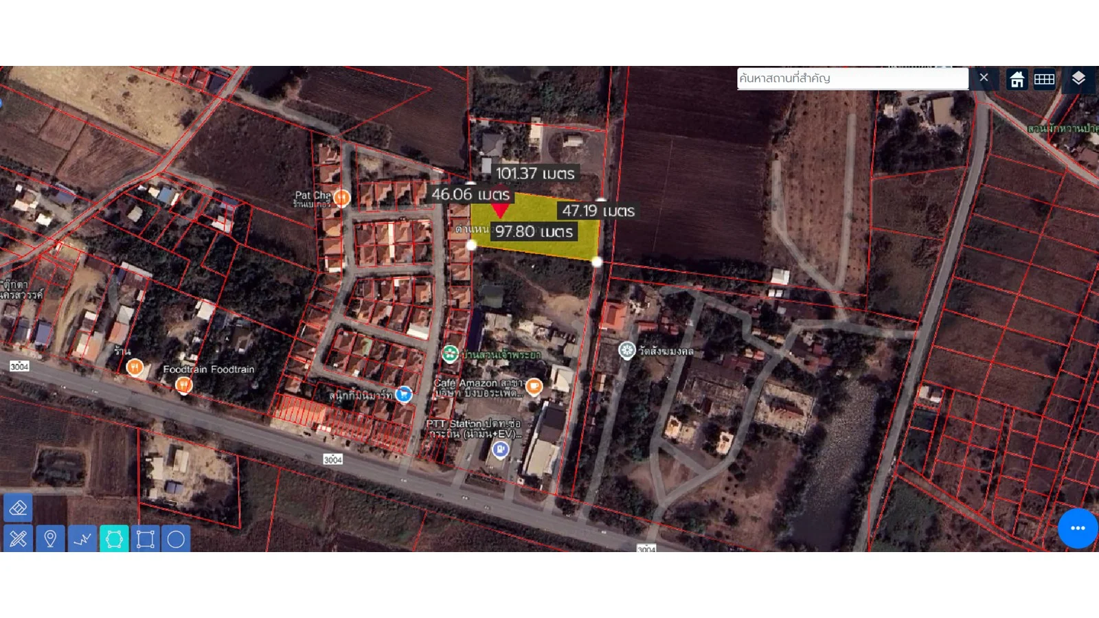  ขายที่ดินเปล่า  เนื้อที่ 2 ไร่ 3 งาน 39 ตร.ว. หลังปั๊ม PTT หนองปลิง – ทำเลทองในอนาคต! - image 9