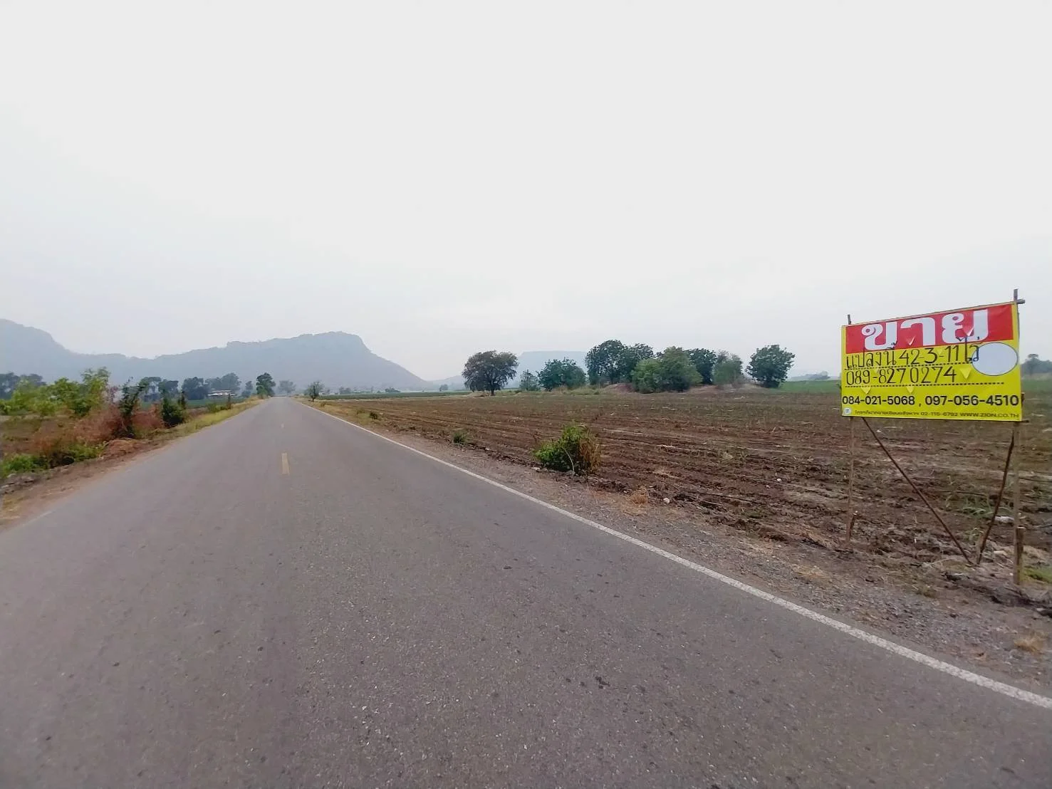 ZNK031 ขายที่ดินเปล่า 42-3-11 ไร่ พื้นที่สีเขียว ติดถนนลาดยาง 2 ฝั่ง ต.นิคมเขาบ่อแก้ว อ.พยุหะคีรี จ.นครสวรรค์ - image 4