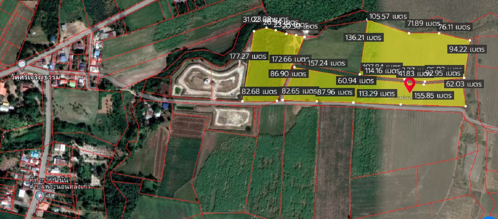 ZNK032 ที่ดินแปลงใหญ่ สีม่วง 47-2-37 ไร่ ต.พระนอน อ.เมืองนครสวรรค์ เฉลี่ยไร่ละไม่ถึง 1.5 แสน - image 2