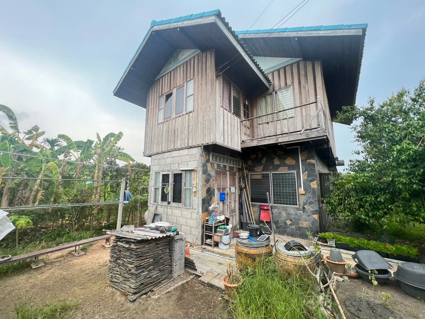 ZSK018 ขายที่ดินพร้อมบ้าน อำเภออัมพวา บรรยากาศธรรมชาติ - image 2