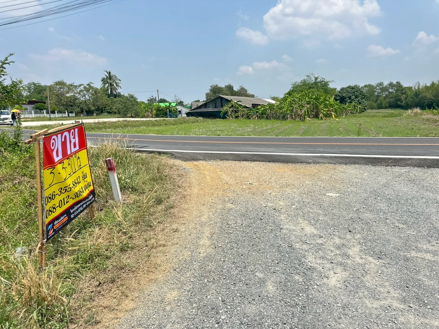 ขายที่ดิน 3-3-30 ไร่  ถนนเทศบาล 5-7   คลองมาบไผ่   หนองตำลึง  ชลบุรี - image 3