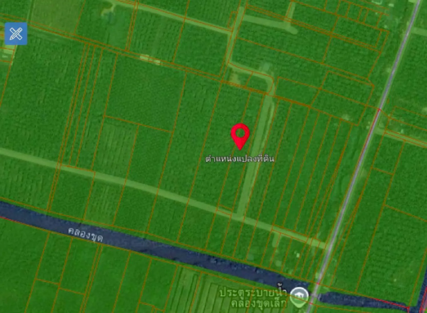 ZSK036 ขายที่่ดินสวนมะพร้าวอัมพวา 2-2-28 ไร่ (คลองขุดเล็ก) - image 6