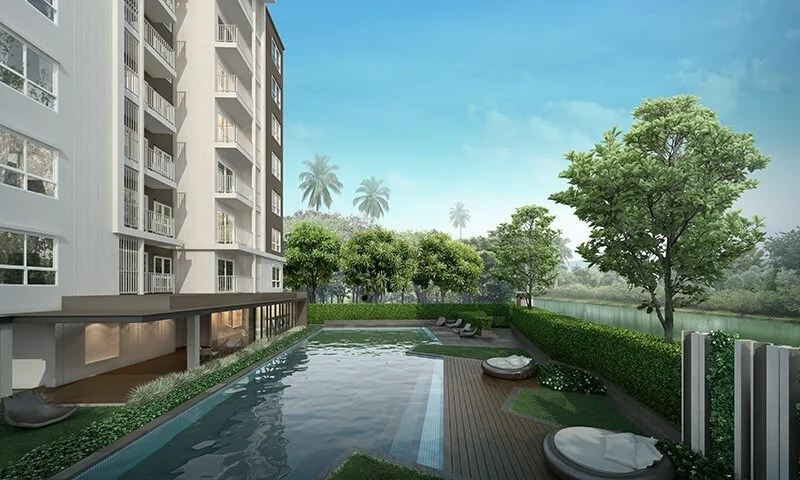 ขาย ดีคอนโด โคโค่ สุราษฏร์ธานี  dcondo Coco Suratthani  เฟอร์นิเจอร์ครบ พร้อมเข้าอยู่ - image 8