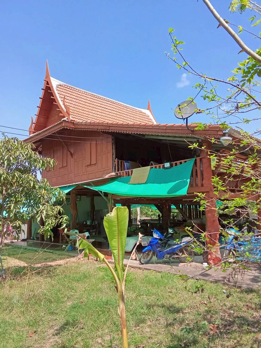 ขายบ้านพร้อมที่ดิน ราคาถูก เนื้อที่ 2ไร่ หนองไผ่ล้อม  ติดถนนใหญ่ ใกล้เทศบาลหนองสองห้อง ขอนแก่น - image 3