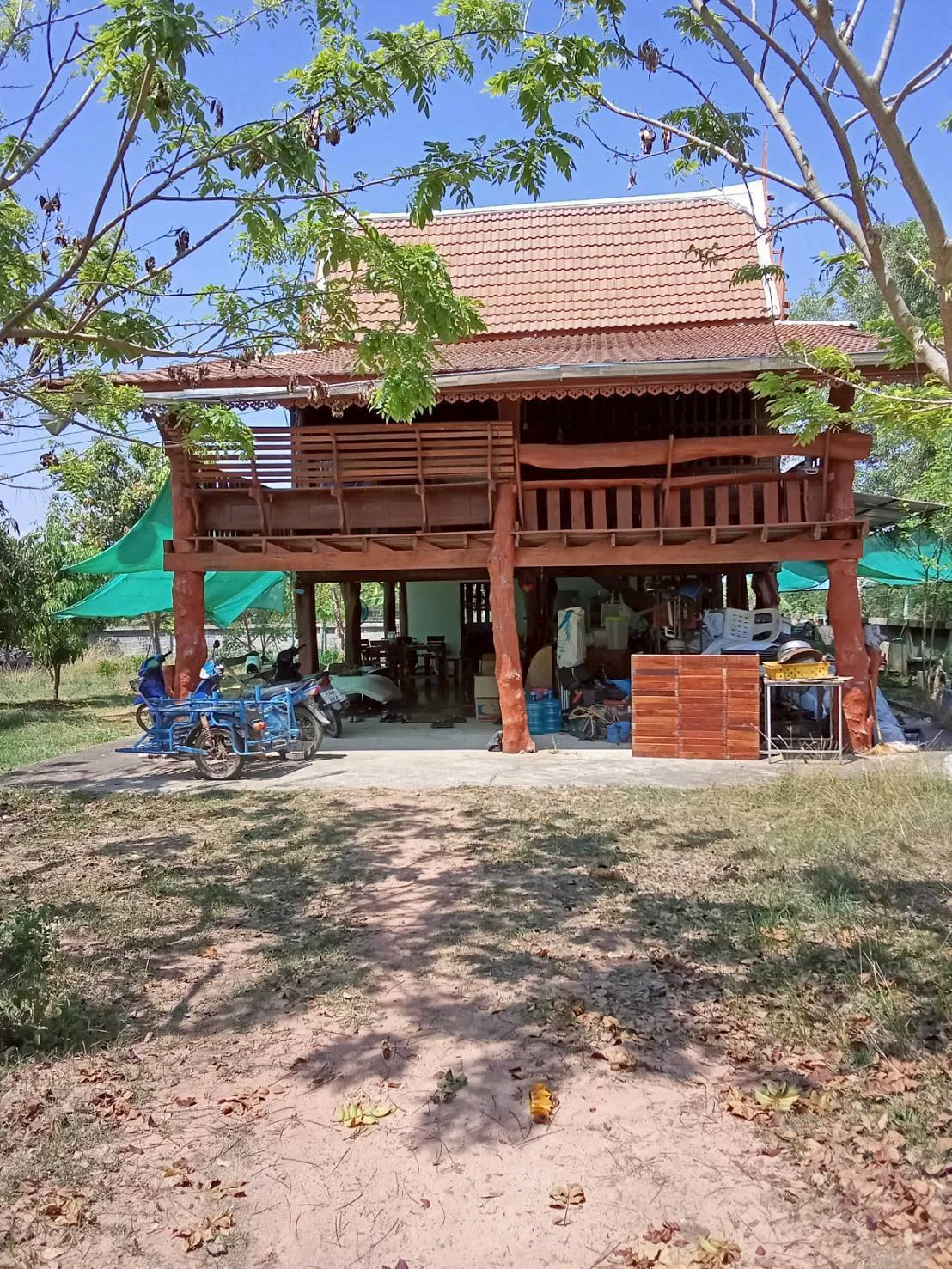 ขายบ้านพร้อมที่ดิน ราคาถูก เนื้อที่ 2ไร่ หนองไผ่ล้อม  ติดถนนใหญ่ ใกล้เทศบาลหนองสองห้อง ขอนแก่น - image 4