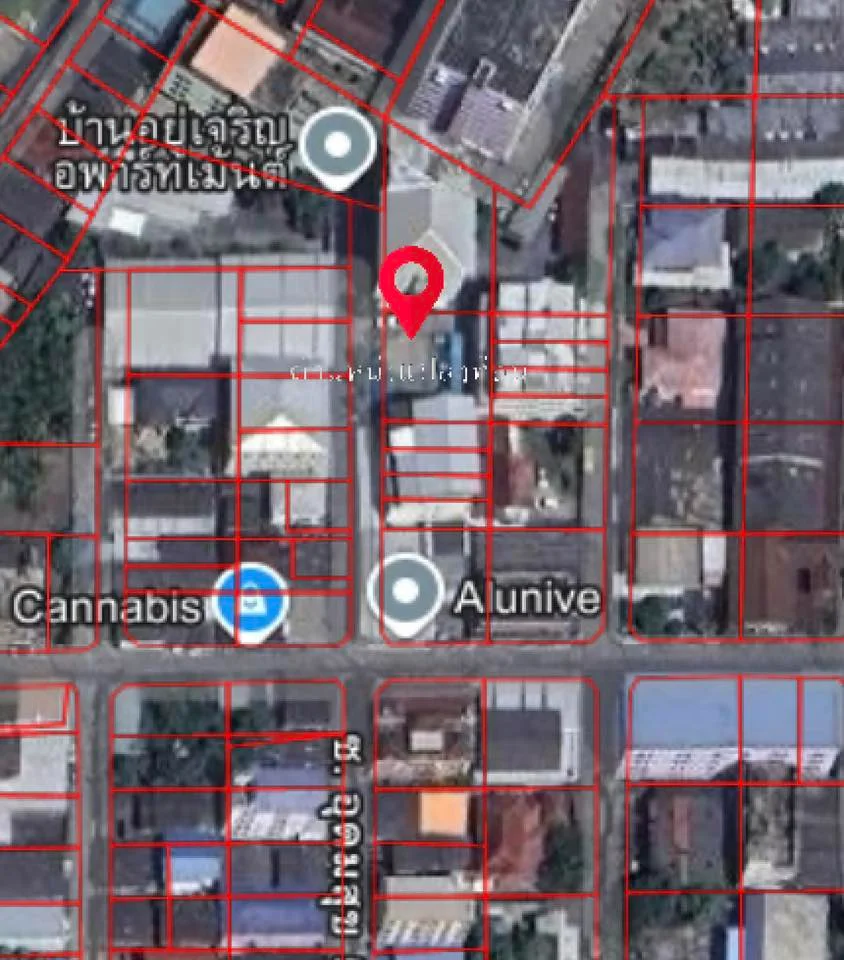 ขายที่ดิน ซอยอุดมสุข 56 ซอยบางนาตราด 21 แยก 27 เนื้อที่ 102 ตารางวา