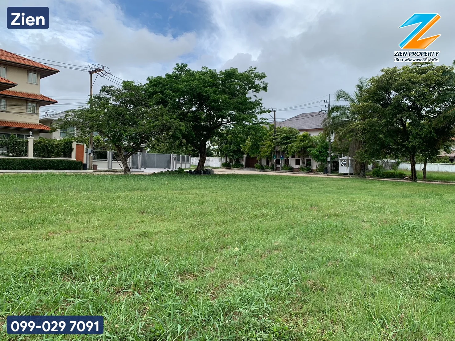 ขายที่ดิน 419 ตรว. หมู่บ้าน Windmill Park บางนา โครงการระดับ Luxury แปลงมุมติดถนน 2 ด้าน ด้านหลังติดน้ำ - image 6