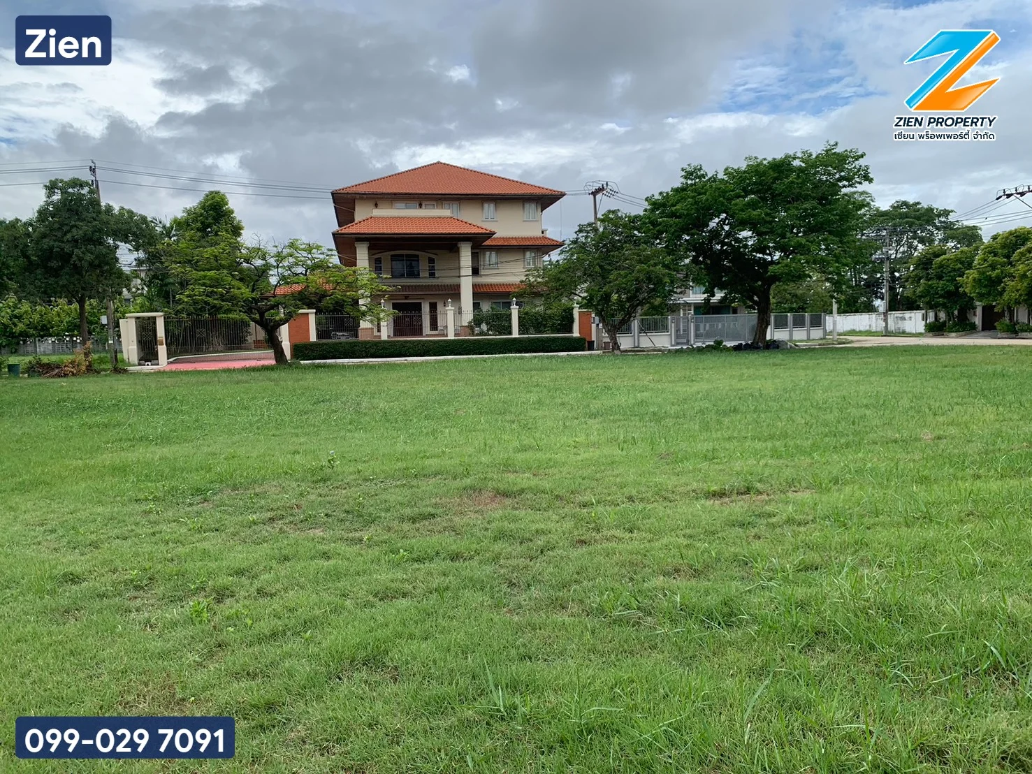 ขายที่ดิน 419 ตรว. หมู่บ้าน Windmill Park บางนา โครงการระดับ Luxury แปลงมุมติดถนน 2 ด้าน ด้านหลังติดน้ำ - image 7