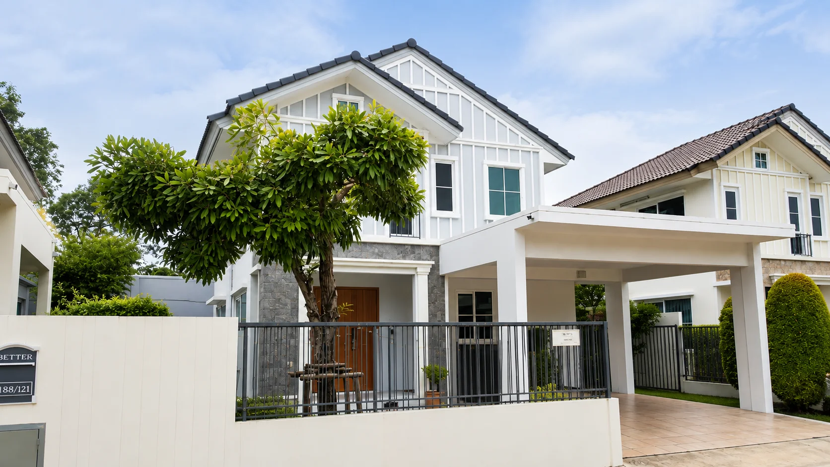 ขาย/เช่า บ้านเดี่ยว 2 ชั้น 50.2 ตร.วา  วิลลาจจิโอ 2 ศรีนครินทร์–บางนา Villaggio 2 Srinakarin- Bangna  ตกแต่งครบพร้อมอยู่