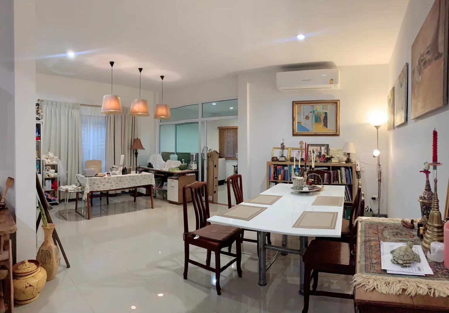 บ้านเดี่ยว 99.6 ตร.วา  สภาพดี  โครงการบ้านสวยน้ำใส  โครงการใหญ่ ใกล้เซนทรัลสุราษฎร์  มีรปภ. มีสระว่ายน้ำ ฟิตเนสส่วนกลาง - image 4