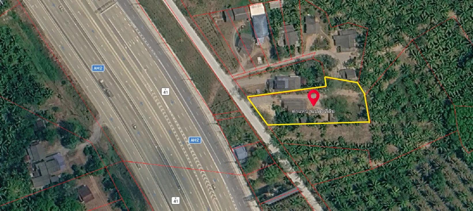 ขายที่ดิน 1-2-64 ไร่ พร้อมบ้าน  ใกล้ท่าอากาศยานนานาชาติสุราษฎร์ธานี - image 4